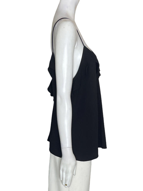 Blusa Zara Tiras Suelto Negro - Talla L