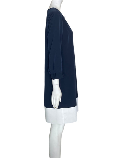 Vestido Nautica Suelto Manga larga Azul - Talla M