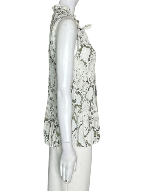 Blusa Dkny Estampado Sin mangas Gris - Talla S