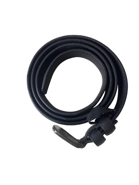 Cinturón Tesoro Tps Hebilla Liso Negro - Talla U