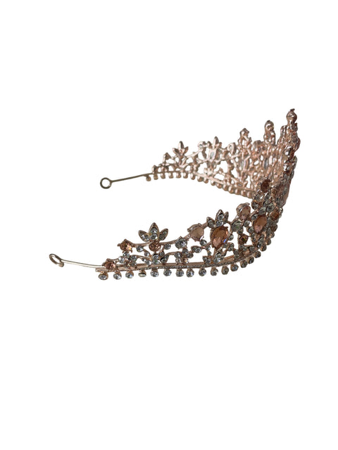 Tiara Tesoro Tps Brillo Pedreria Dorado - Talla U