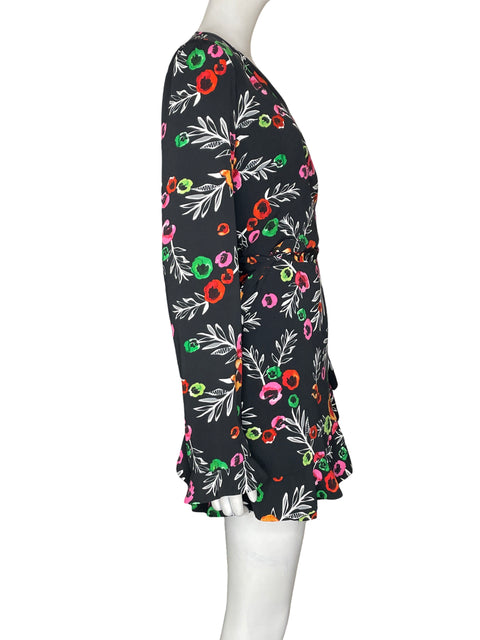 Romper Strut & Bolt Estampado Floral Negro - Talla M