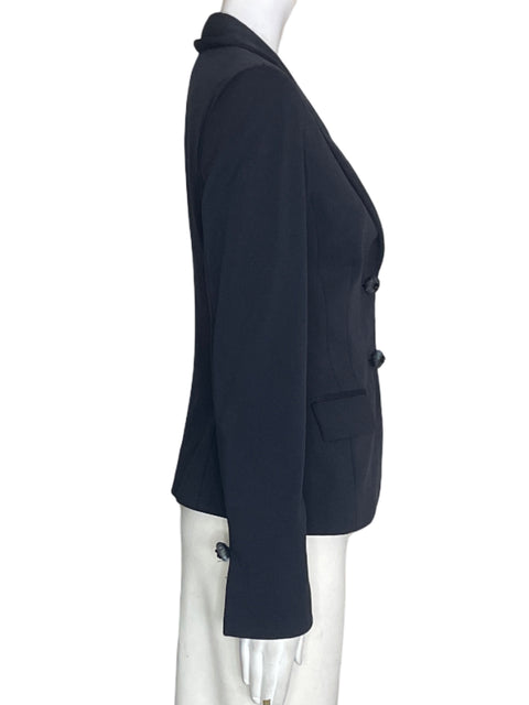 Blazer Bettina Spitz Botones Manga larga Azul - Talla 4