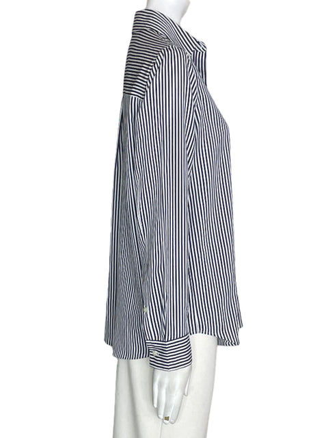 Camisa Dkny Raya Manga larga Azul - Talla XS