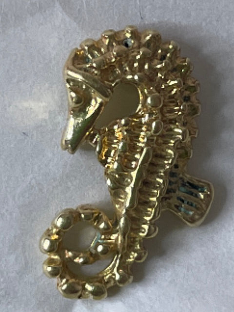 Prendedores Tesoro Tps Caballito de mar Dorado Dorado - Talla U