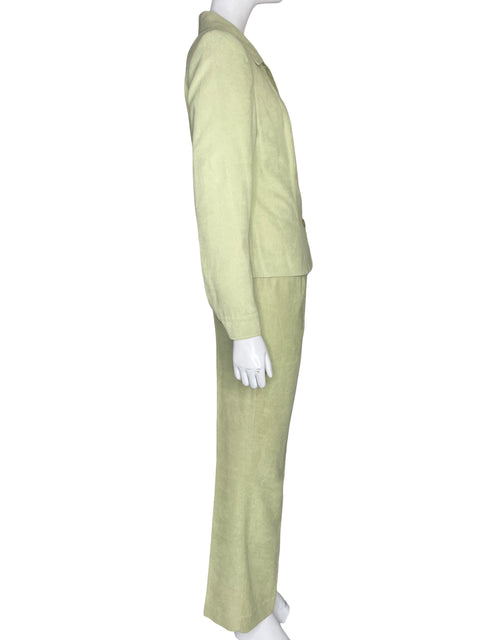 Conjunto Armi Terciopelo Verde - Talla 6