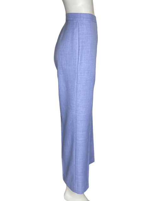 Pantalón Creaciones Stefi Wide-leg Azul - Talla 14