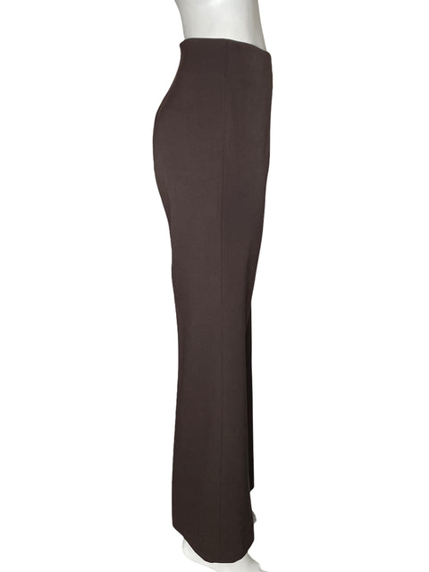 Pantalón Tessori Wide-leg Marrón - Talla 10