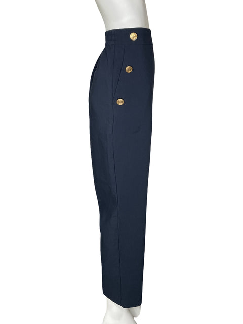 Pantalón Zara Wide-leg Azul - Talla XL