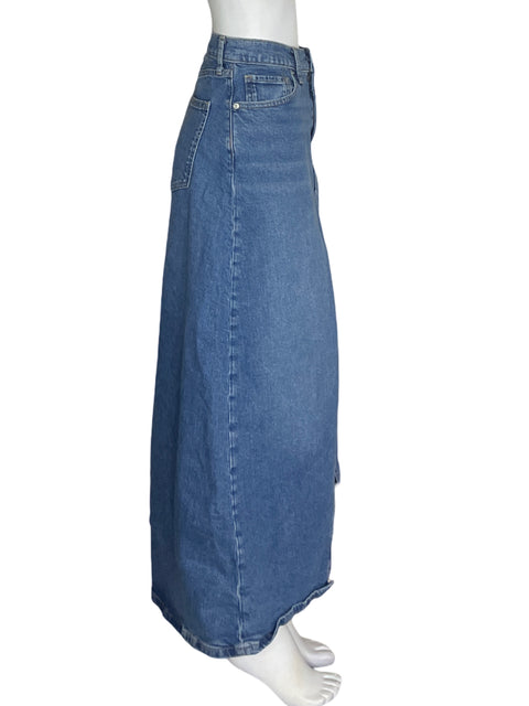 Falda Gap Abertura frontal Corte a Azul - Talla 10