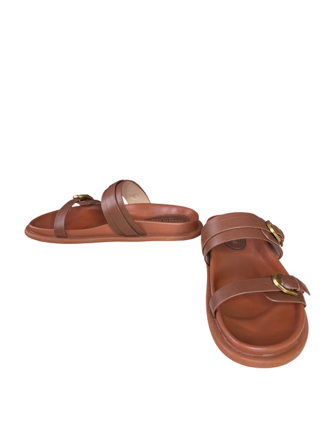 Sandalia Kenneth Cole Marrón - Talla 40