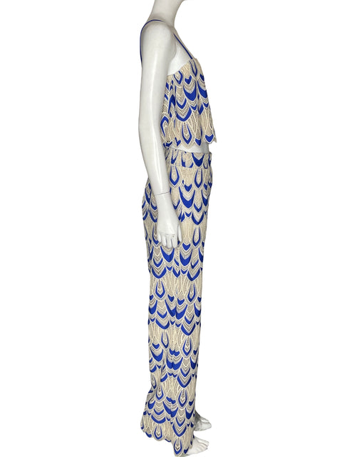 Conjunto Duo Mar Troquelado Azul - Talla L