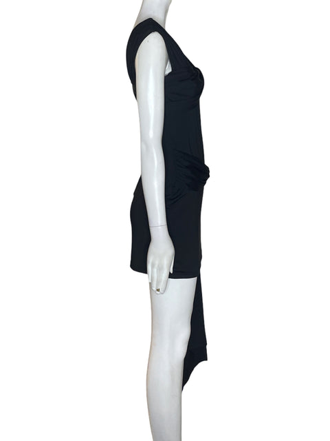 Vestido Runaway Ajustado Fajon Negro - Talla M
