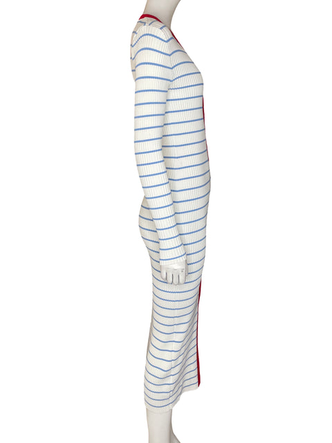 Vestido Staud de Viscosa Shoko dress Azul - Talla M