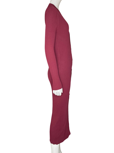 Vestido Staud de Viscosa Shoko dress Rosado - Talla S