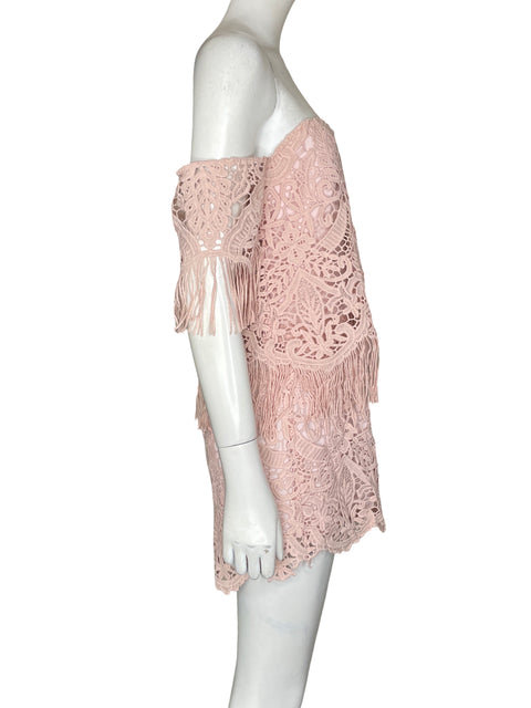 Romper Sayor Nyc Off-shoulder Rosado - Talla L