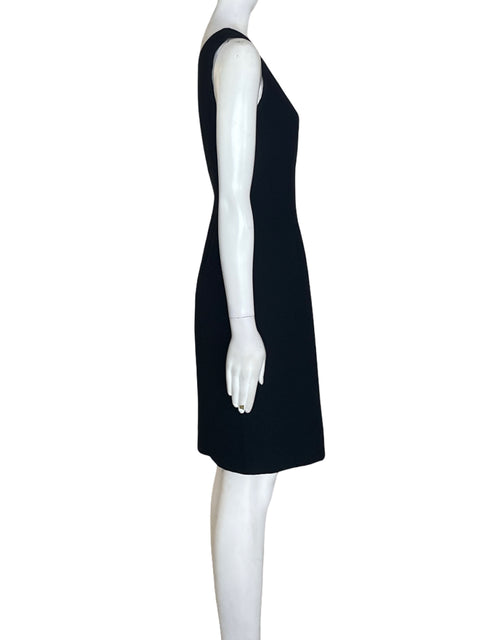 Vestido Liz Claiborne Oneshoulder Ajustado Negro - Talla 4