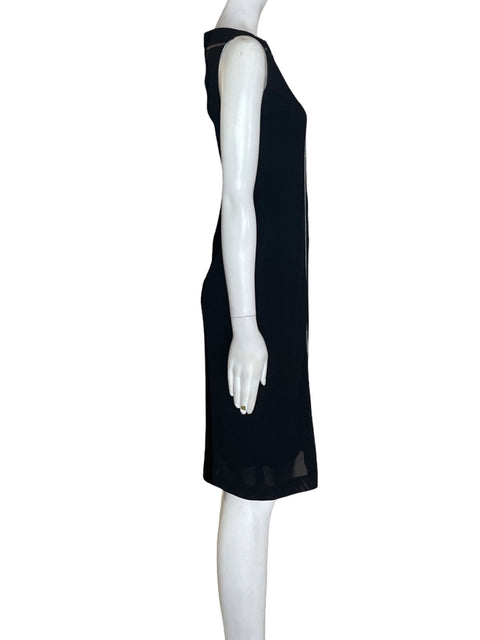 Vestido Laundry Terciopelo Sin mangas Negro - Talla 2