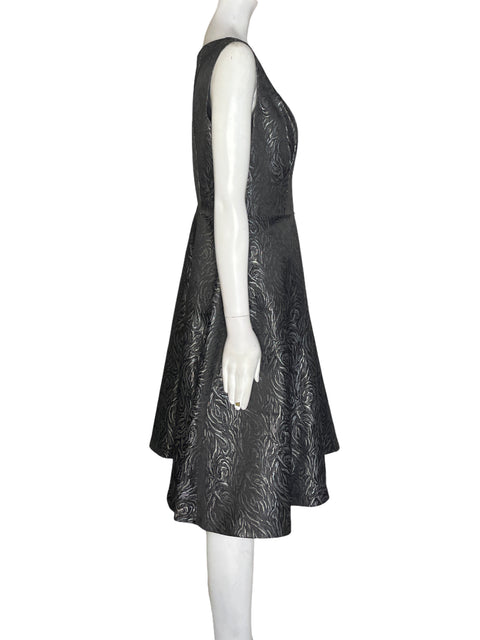 Vestido Jones Wear Dress Sin mangas Midi Negro - Talla 8