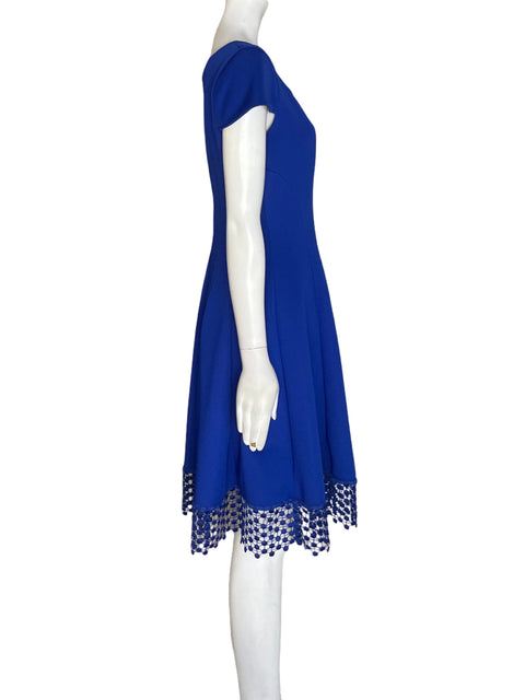 Vestido Donna Ricco Suelto Manga corta Azul - Talla 10