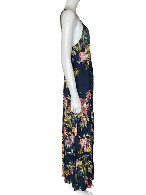 Vestido J&b Jeans & Blouses Estampado Floral Azul - Talla S