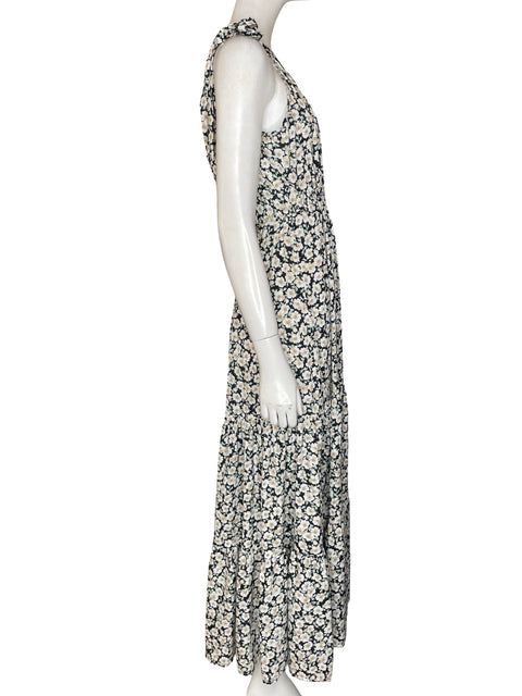Vestido Tesoro Tps Off-shoulder Estampado Verde - Talla S