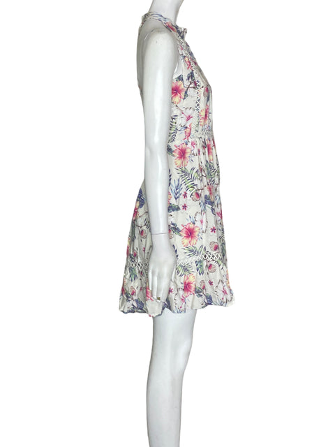 Vestido Sunday Mi Amor Floral Halter Rosado - Talla M
