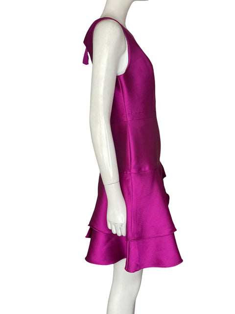 Vestido Adrianna Papell Open back Rosado - Talla 6