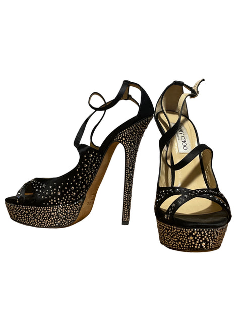 Zapato Jimmy Choo Plataforma Negro - Talla 40
