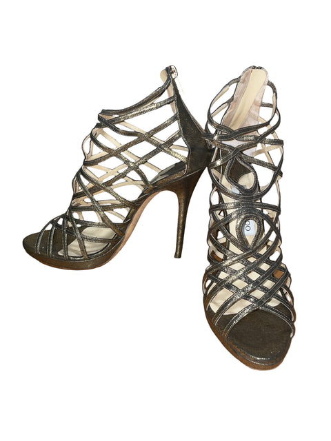 Zapato Jimmy Choo Dorado - Talla 40