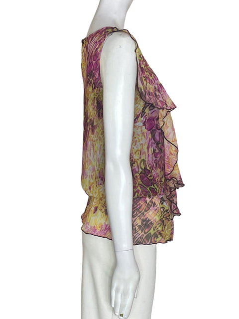 Blusa Bcx Ruchas Sin mangas Rosado - Talla S
