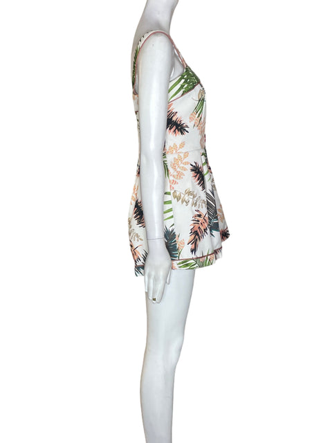 Romper Blithe Estampado Tiras Beige - Talla S