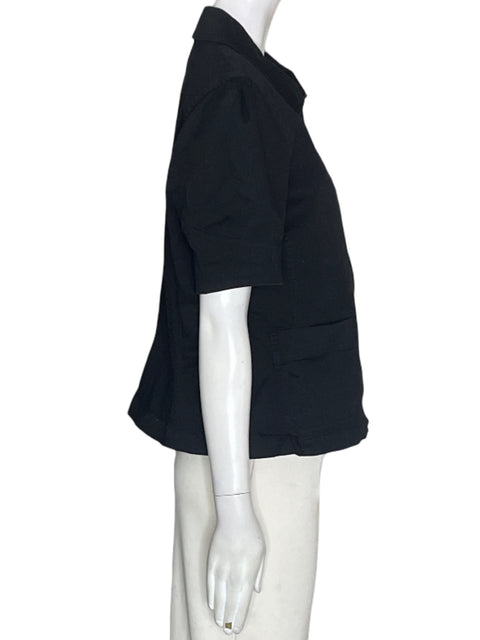 Chaqueta Ralph Lauren de Algodón Abierto Manga corta Negro - Talla XL