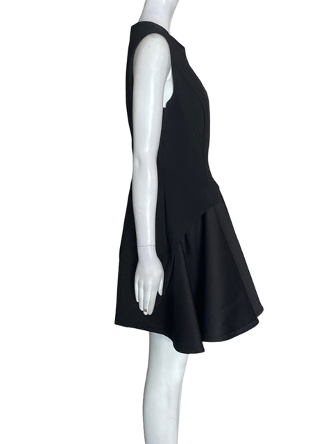 Vestido Aq/aq Vuelos plisado Negro - Talla 10