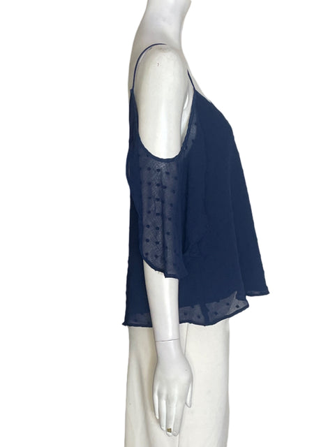 Blusa The Fifth Label Tiras Suelto Azul - Talla M