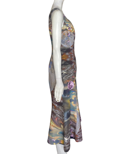 Vestido Attielier Sin mangas Suelto Morado - Talla S
