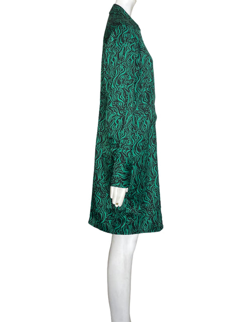 Vestido Vero Moda Estampado Manga larga Verde - Talla L