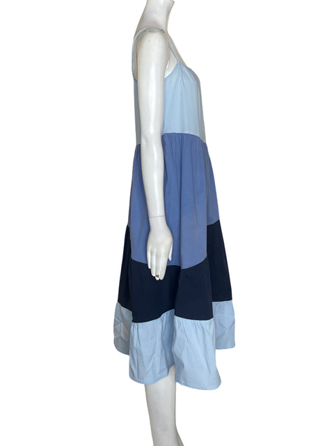 Vestido Rw Tiras Midi Azul - Talla S