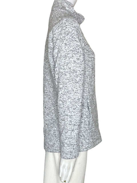 Abrigo Calvin Klein de Algodón Manga larga Zipper Gris - Talla S