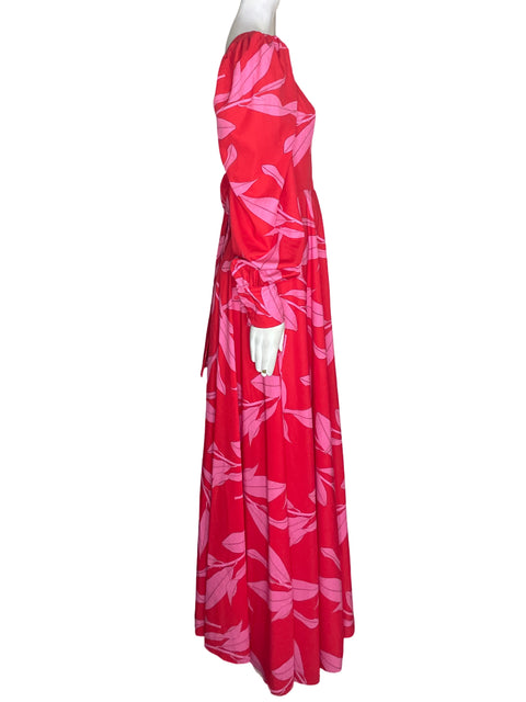 Vestido Oriana Rivas Oneshoulder Estampado Rosado - Talla S