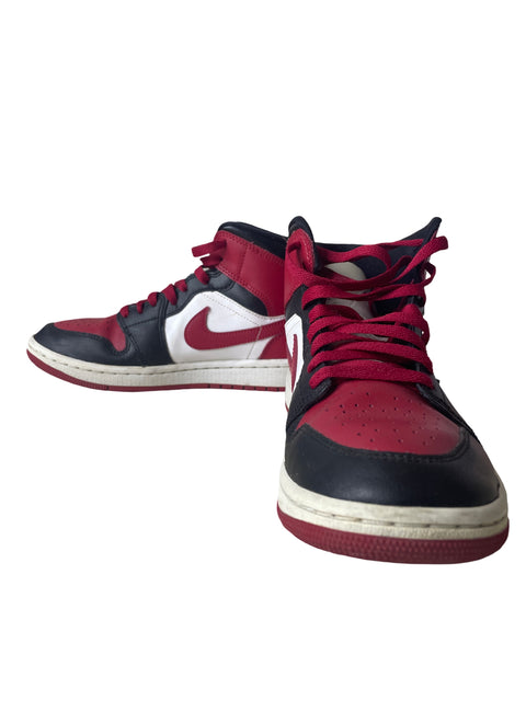 Zapatilla Nike Altas Cordones Rojo - Talla 8