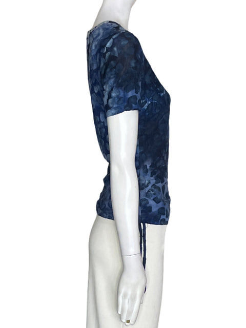 Camiseta Desigual de Algodón Estampado Manga corta Azul - Talla M