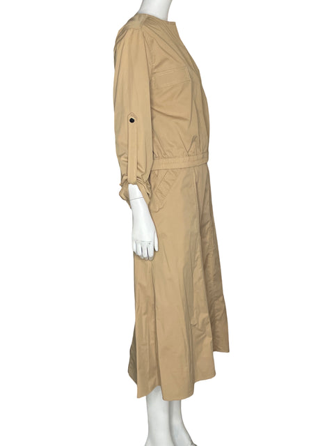 Conjunto Parcelle de Algodón Liso Marron - Talla M