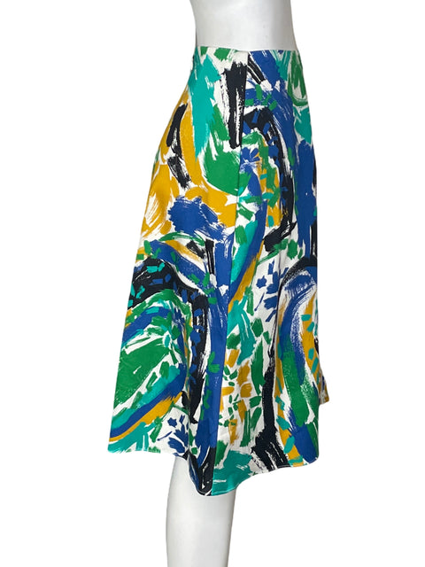Falda Kobi Halperin de Algodón Mini A-line Azul - Talla M