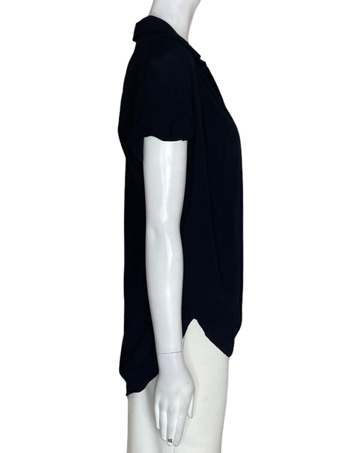 Blusa Madewell Suelto Manga corta Negro - Talla XS
