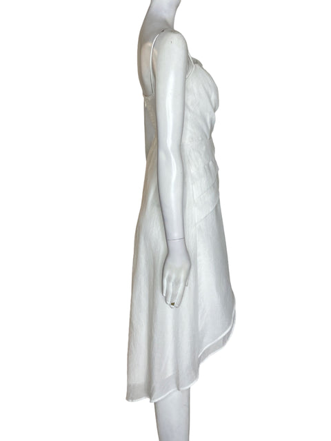 Vestido Do+be Asimétrico Tiras Blanco - Talla S
