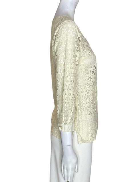 Blusa The Limited Tejido Suelto Beige - Talla XS