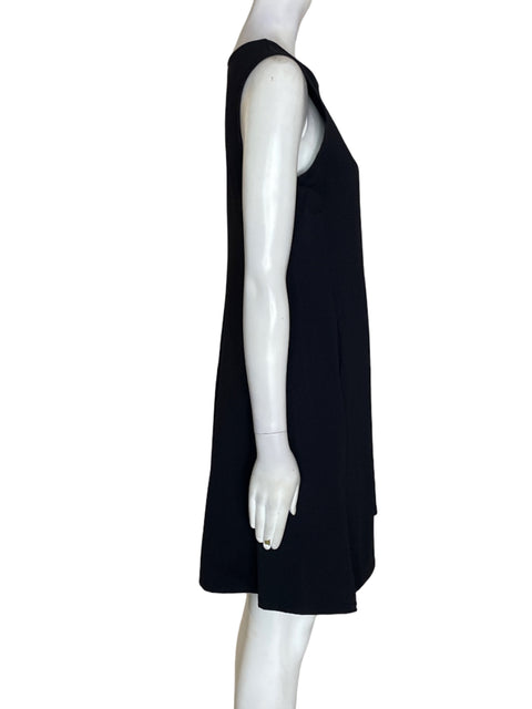 Vestido Uniqlo Sin mangas Vuelos Negro - Talla S