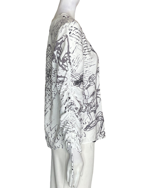 Camisa Desigual Manga larga Botones Blanco - Talla S