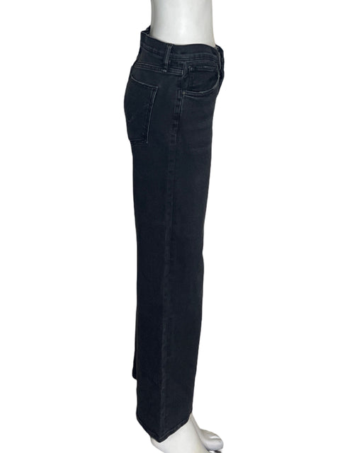 Pantalón Hudson Recto Wide-leg Negro - Talla 28